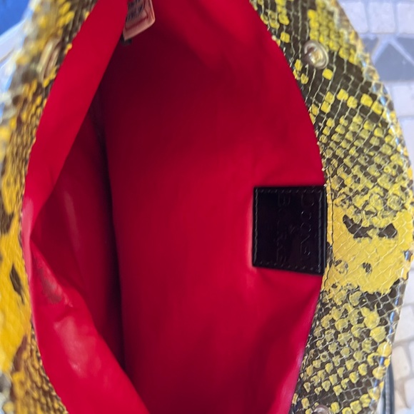 Dooney & Bourke Faux Snakeskin Clutch/Handbag - Picture 6 of 7